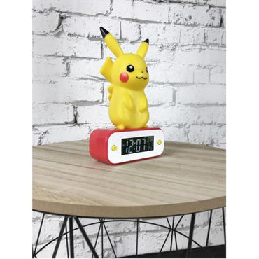 TEKNOFUN - DESPERTADOR ALARME COM LUZ PIKACHU 811359