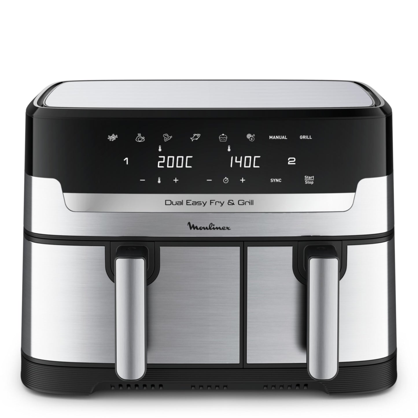 MOULINEX - FRITADEIRA SEM ÓLEO EASY FRY & GRILL DUAL EZ905D20