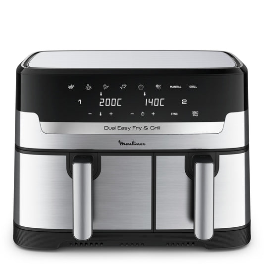 MOULINEX - FRITADEIRA SEM ÓLEO EASY FRY & GRILL DUAL EZ905D20