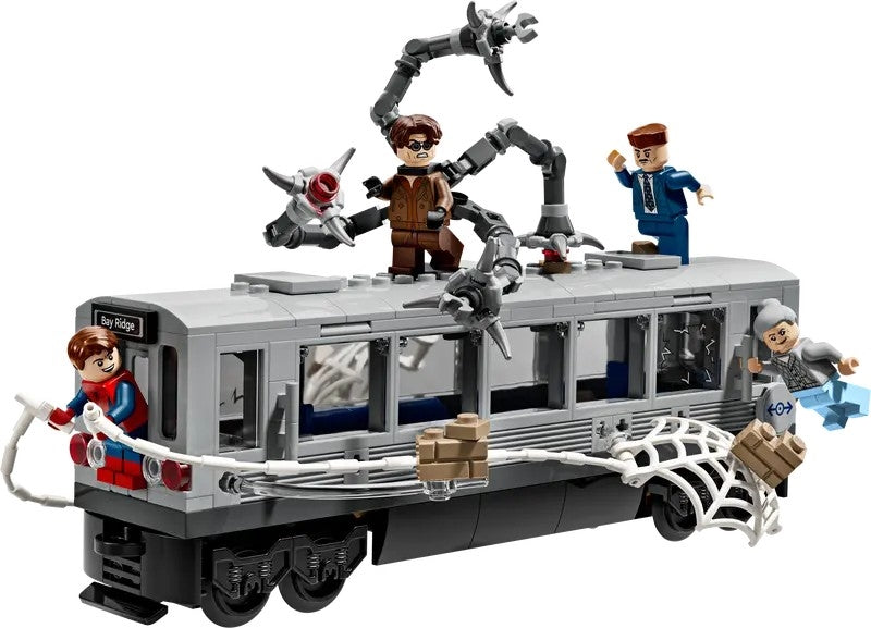 LEGO SPIDER-MAN CONTRA DOCK OCK €“ CENA DO METRO 76321