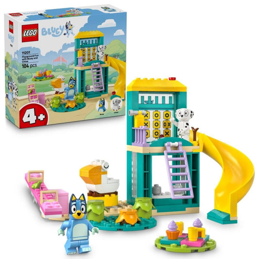 LEGO DIVERSÃO NO PARQUE COM BLUEY E CHLOE 11201
