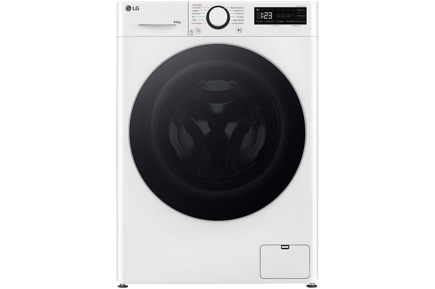 LG - MÁQUINA LAVAR/SECAR ROUPA F4DR509S1W
