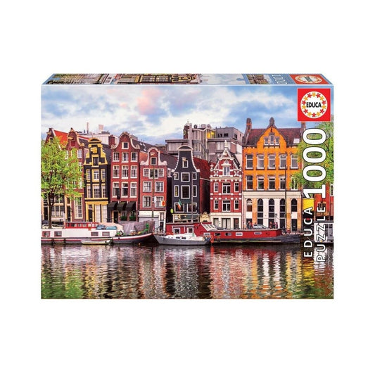 EDUCA - PUZZLE 1000 CASAS DANçANTES, AMSTERDãO 18458