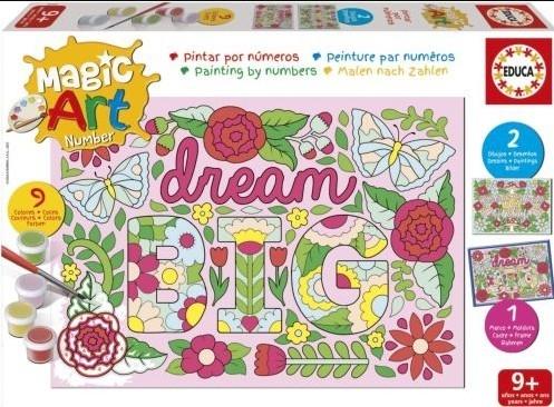 EDUCA - NUMBER ART - FLORES 20302