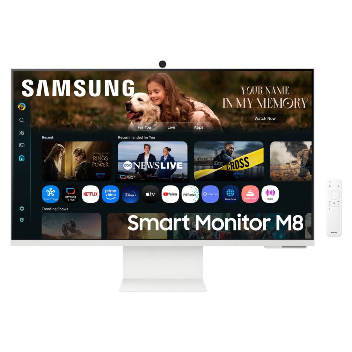 SAMSUNG - MONITOR 32'' SMART M8 LS32FM801UUXEN