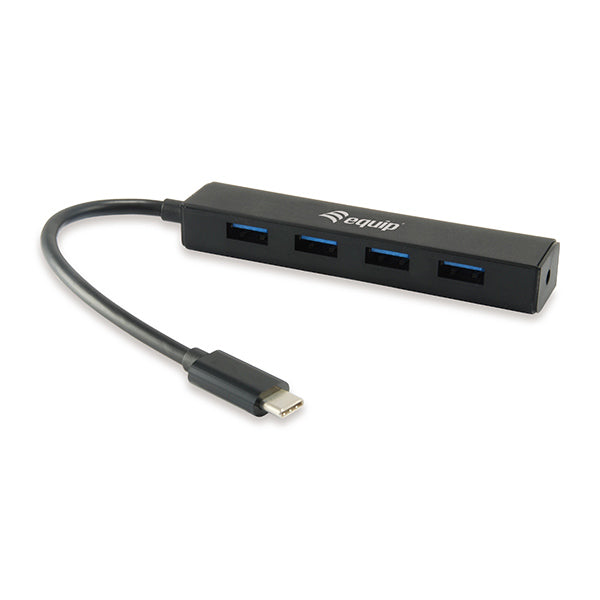 EQUIP LIFE HUB USB-C 4PORT USB 3.0 BLACK