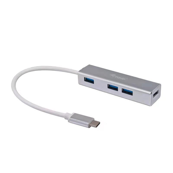 EQUIP LIFE HUB USB-C 4PORT USB 3.0 ALUMINIO
