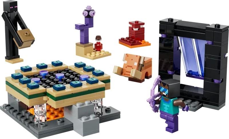 LEGO - JORNADA EM NETHER E PORTAL DO END 21584