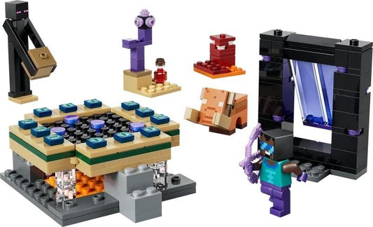 LEGO - JORNADA EM NETHER E PORTAL DO END 21584