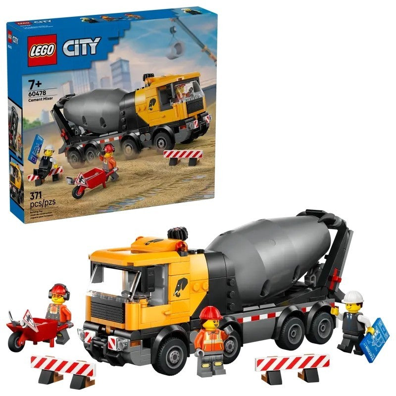 LEGO - CAMIÃO COM BETONEIRA 60478
