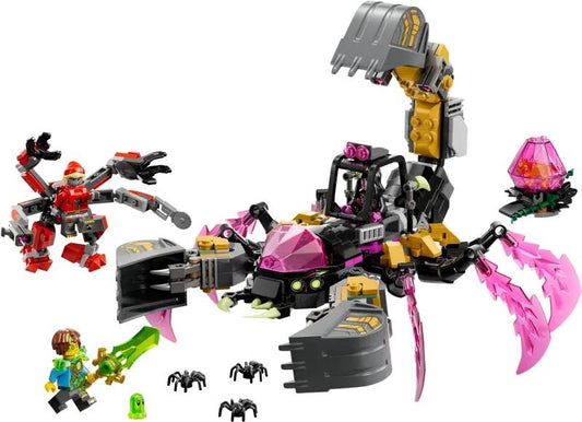 LEGO - ESCAVADORA ESCORPIÃO DOS PESADELOS 71513