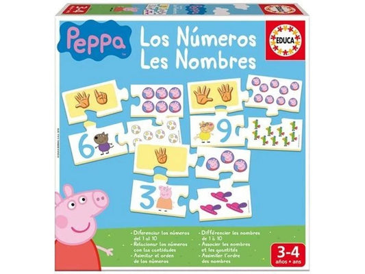 EDUCA - APRENDER NÚMEROS PEPPA PIG 16224