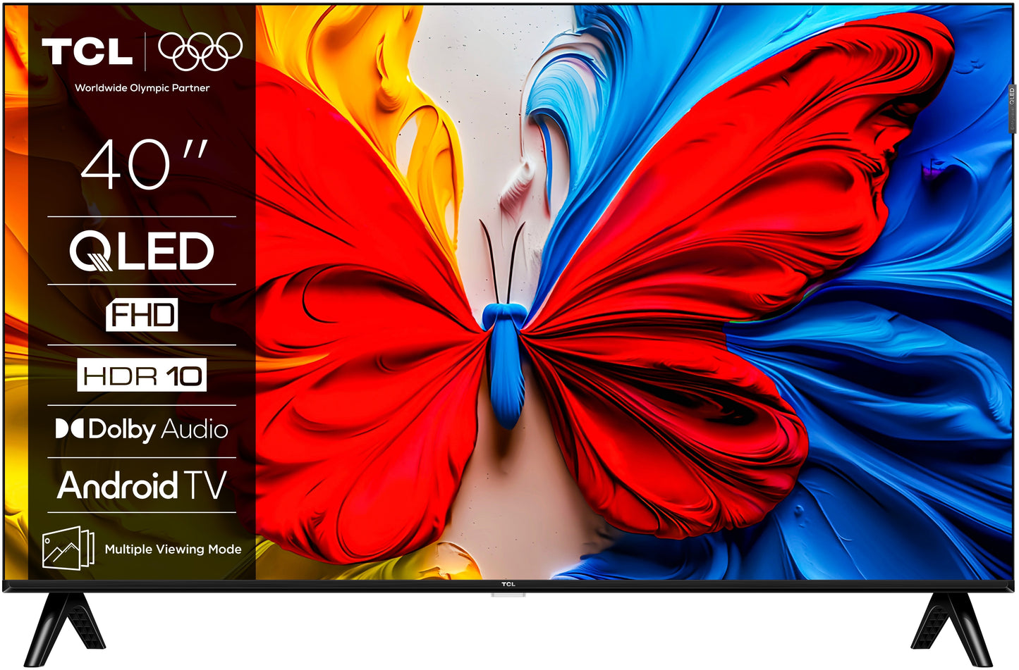 TCL - QLED SMARTTV FHD ANDROID 40S5K