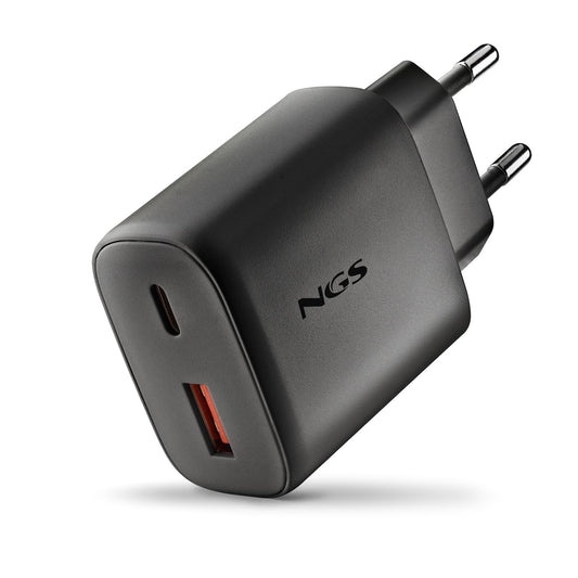 NGS - CARREGADOR 45W USBC + USBA POWER ADAPTER FOR TABLETS/PHONES/LAPTOPS ERA45WBLACK