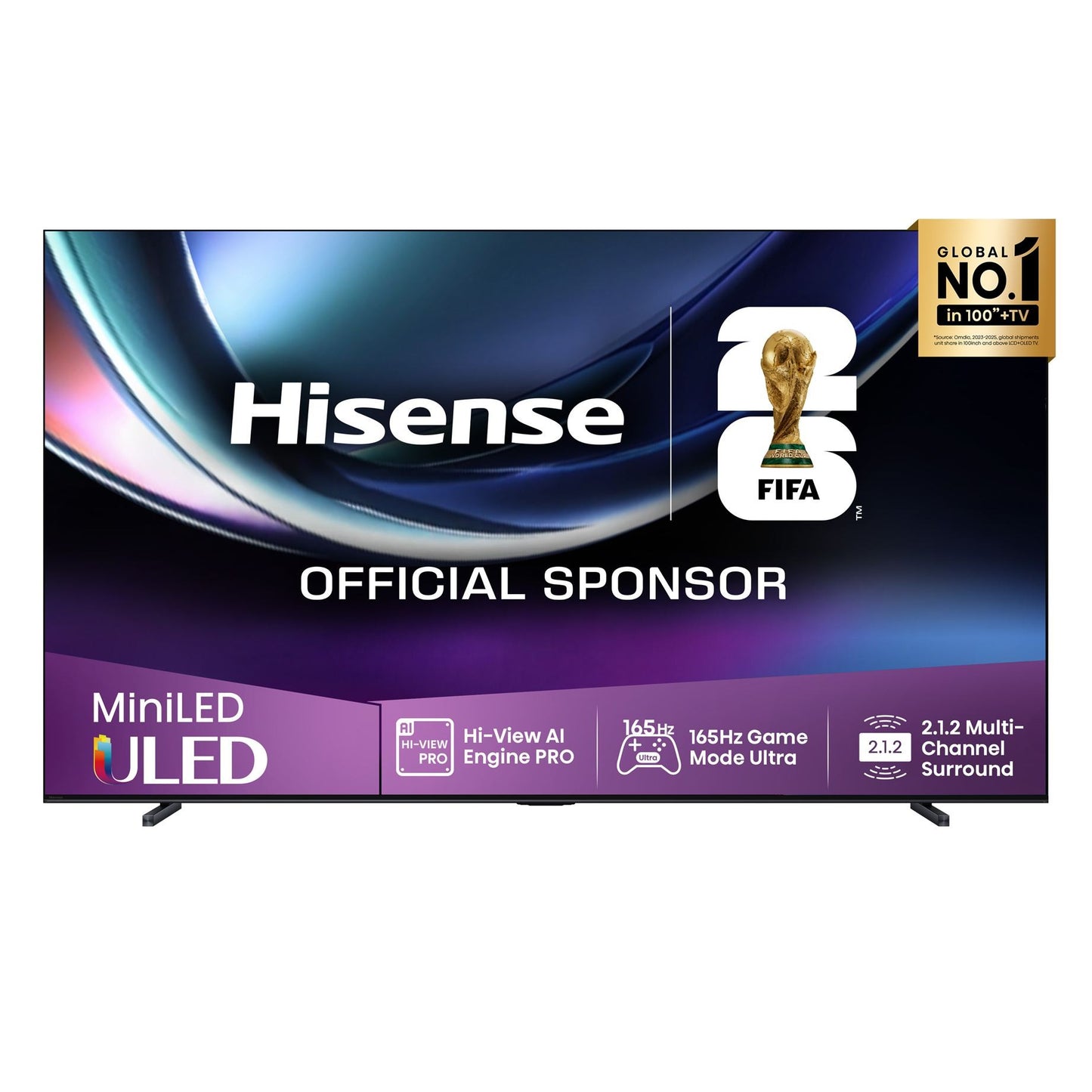 HISENSE - ULED SMART TV 100U7Q PRO