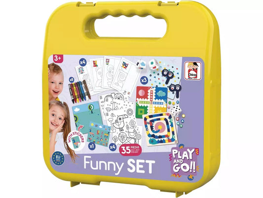 NINCO - MALETA FUNNY SET PLAY AND GO 87106