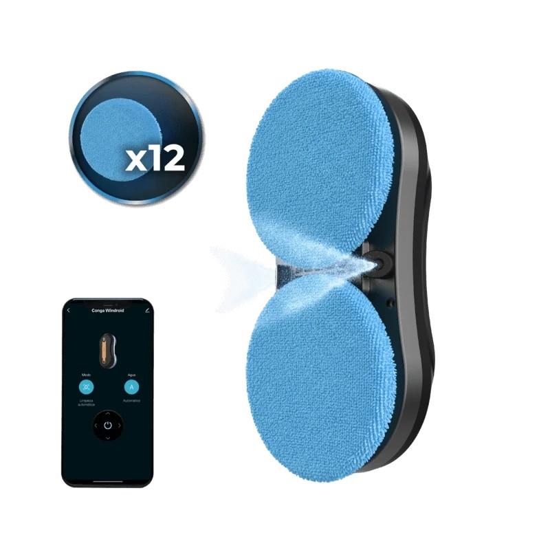 CECOTEC - ROBOT LIMPEZA DE JANELAS CONGA WINDROID W10 DOUBLESPRAY A01_EU01_120821