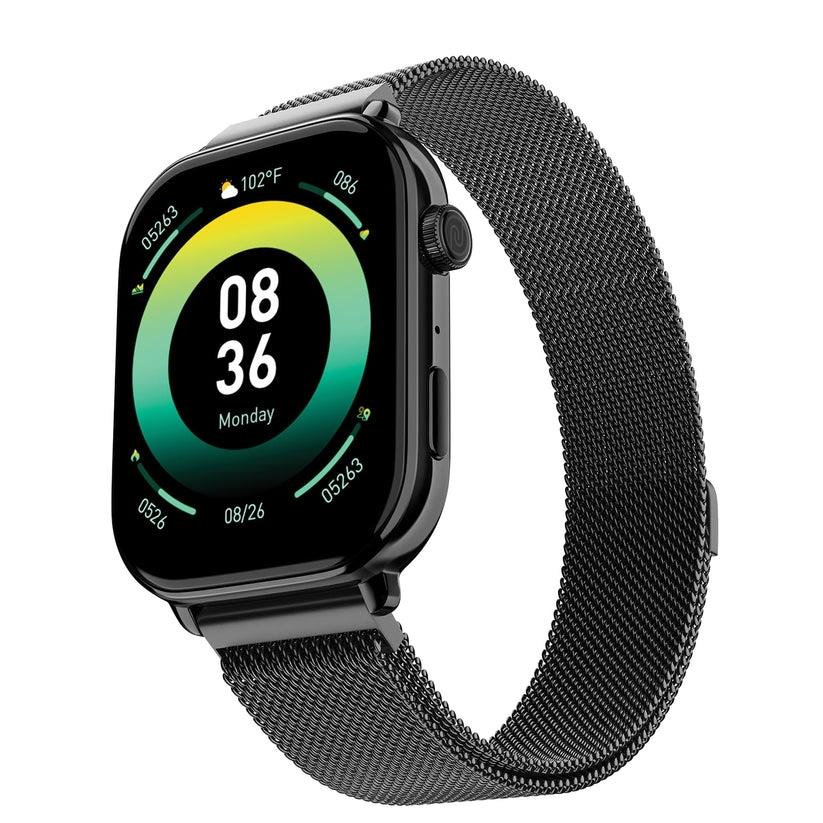 NOISE - SMARTWATCH PULSE 4 MAX BLACK LINK WRB-SW-CFPULSE4MAX-MESHMTL-BLK_BLK