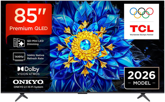 TCL - QD-MINILED SMART GOOGLE TV 4K 85P8L