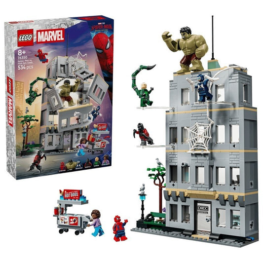 LEGO - CONFRONTO ÉPICO DO SPIDER-MAN CONTRA HULK 76350