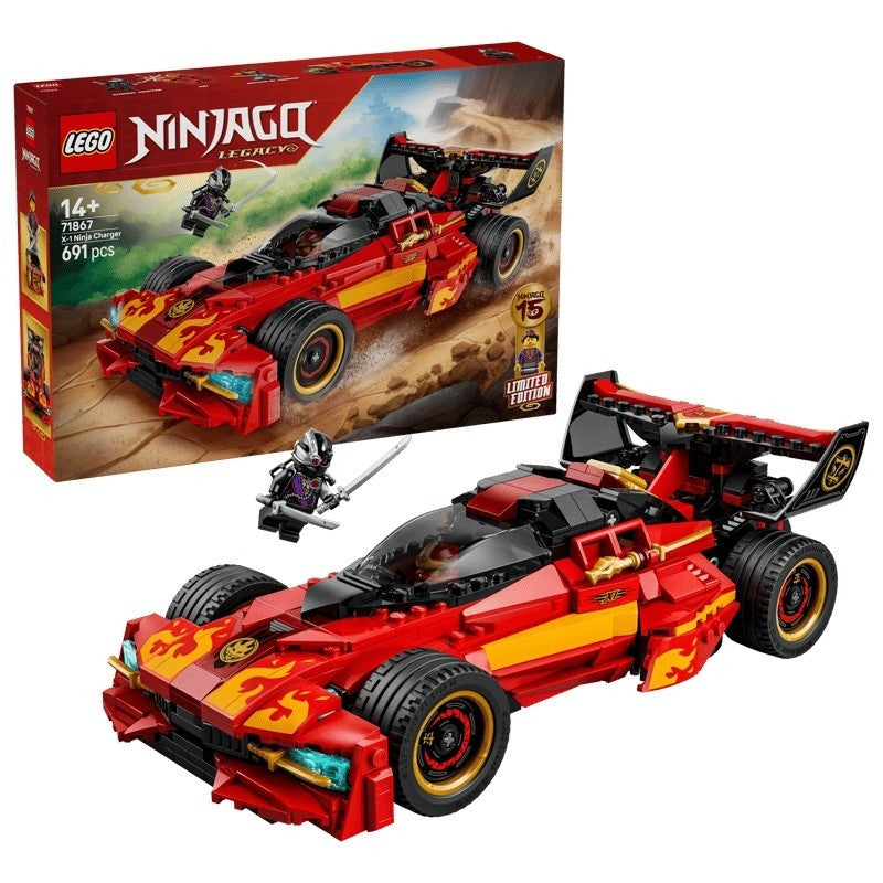 LEGO - X-1 NINJA CHARGER 15.Aº ANIVERSÁRIO 71867