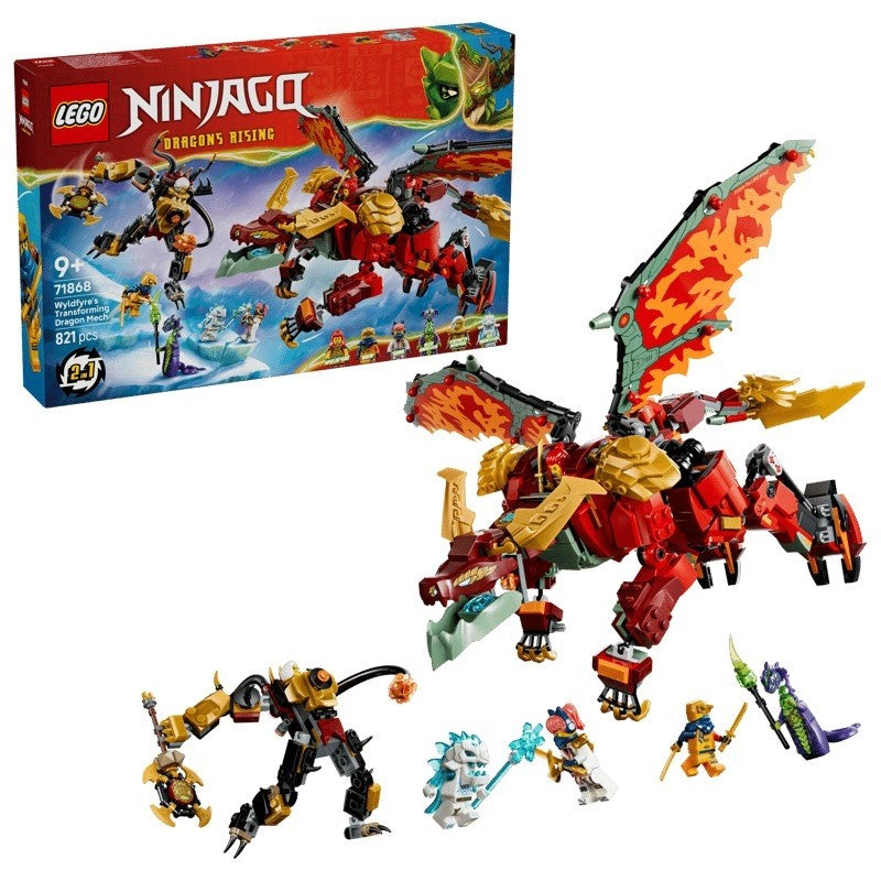 LEGO - RÔBO DRAGÃO TRANSFORMADOR DA WYLDFYRE 71868