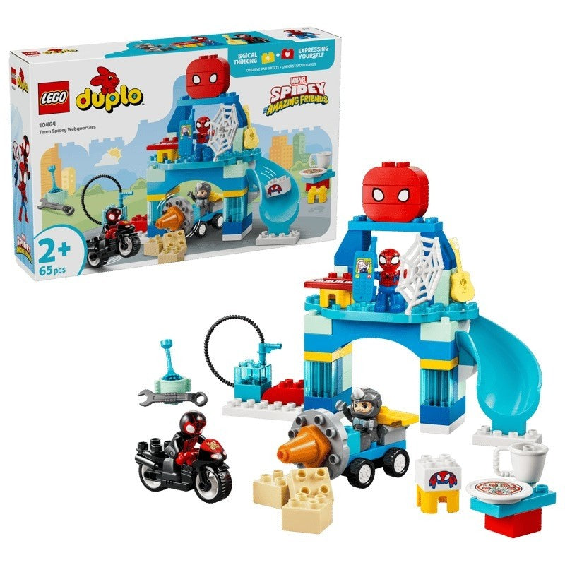 LEGO - BASE ARANHA DA EQUIPA SPIDEY 10464