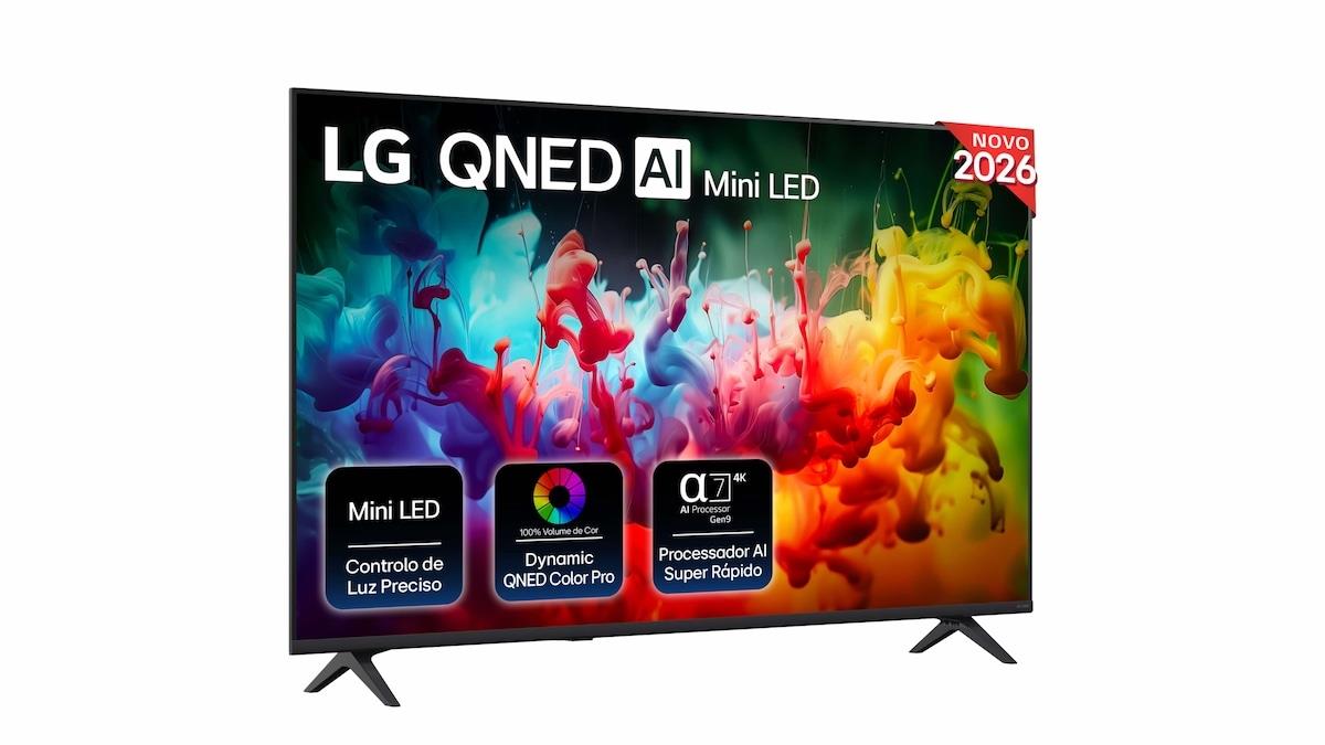 LG - SMART TV 75'' MINI-LED EVO AI 4K WEBOS26 75QNED7EB3A.AEU