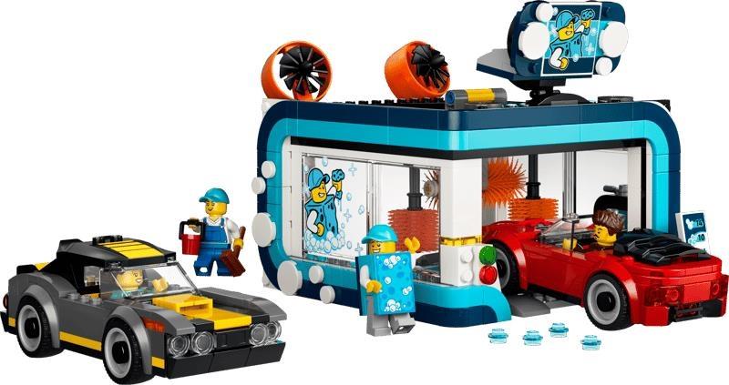 LEGO - LAVAGEM DE AUTOMÓVEIS DRIVE-THROUGH 60497