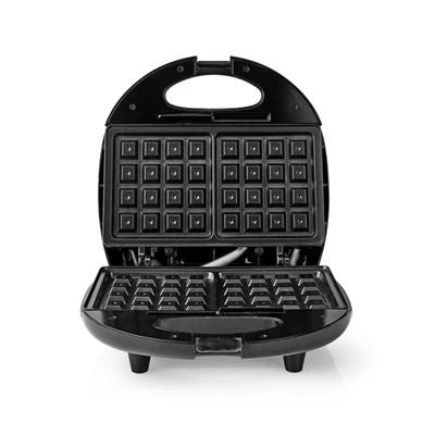 MÁQUINA DE WAFFLES NEDIS KAWP200BK | PRATEADO