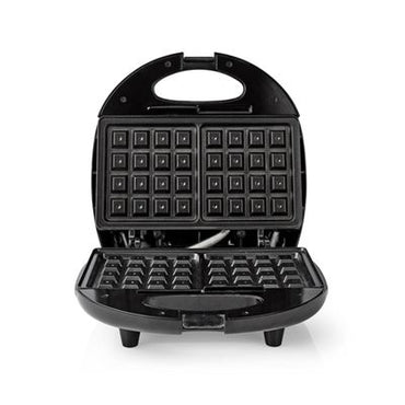 MÁQUINA DE WAFFLES NEDIS KAWP200BK | PRATEADO