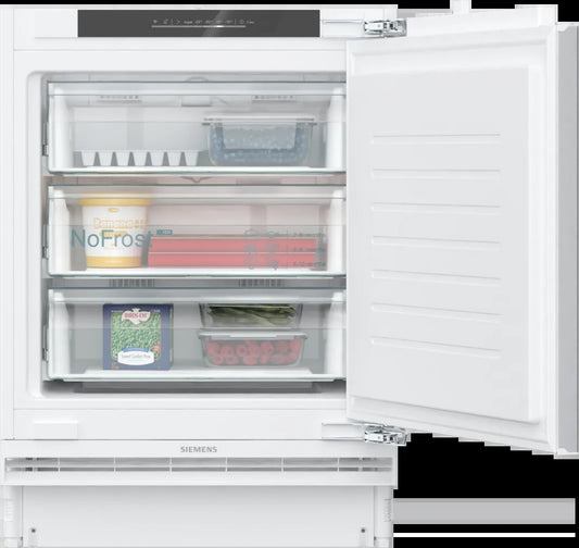 SIEMENS - CONGELADOR VERT. ENCASTRE IQ500 GU21NADE0