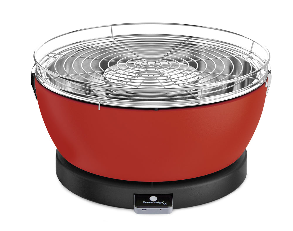 FEUERDESIGN - GRELHADOR VESUVIO VERMELHO 2007740