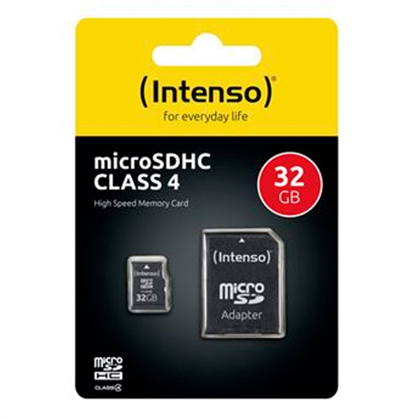 INTENSO MICROSD 32GB CLASS 4 C\ ADAPTADOR
