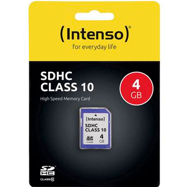 INTENSO SD 4GB CLASS 10