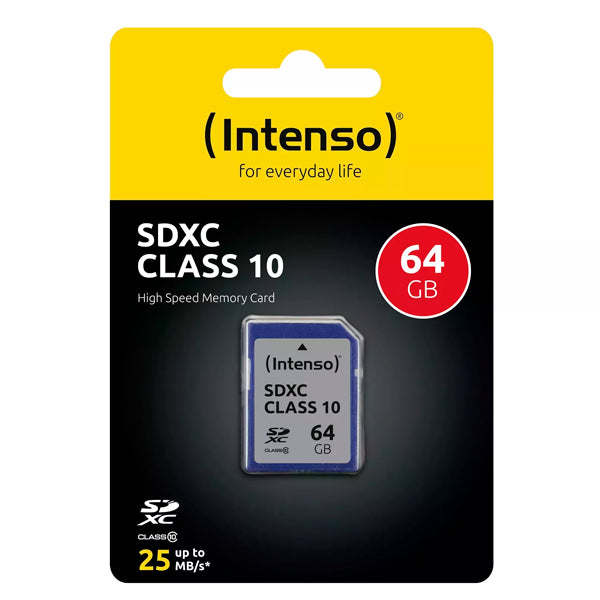 INTENSO SD 64GB CLASS 10
