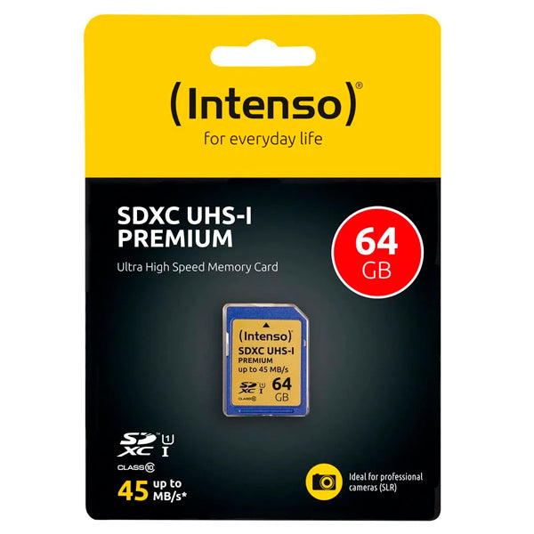 INTENSO SD 64GB UHS-I PREMIUM