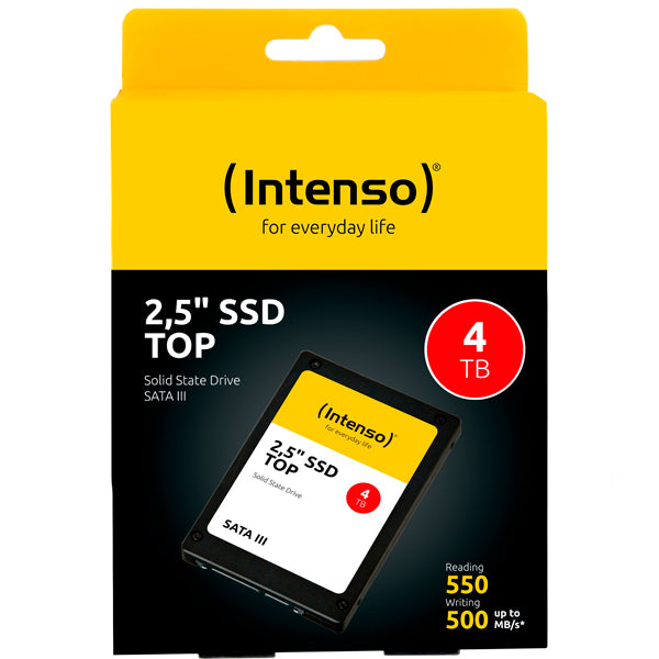 INTENSO SSD 4TB SATA III TOP 2,5" 550/500 MBS