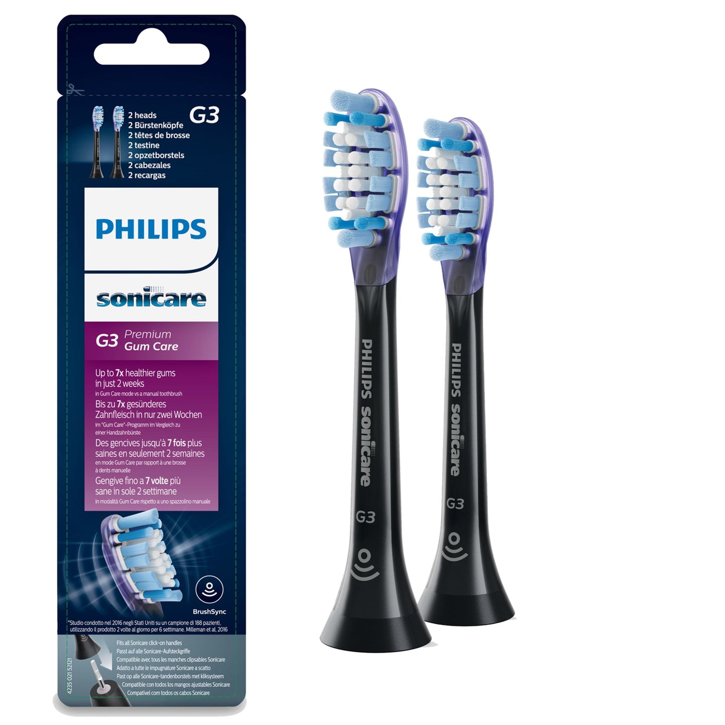 PHILIPS - RECARGA ESCOVAS 2 UN. HX9052/33