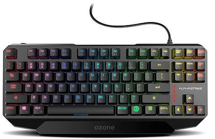 OZONE - TECLADO ALPHA STRIKE RGB TKL MECHANICAL PT OZALPHASTRIKEPT