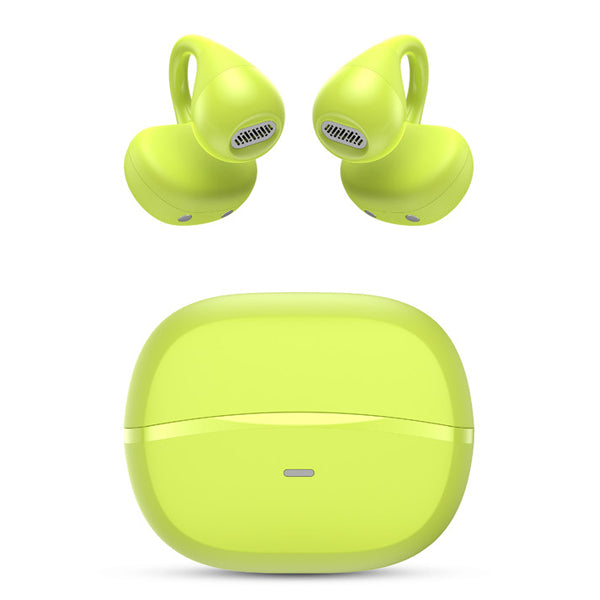 SPC AURICULAR BOOST CLIP OPEN EAR BUDS MAGNETIC LIME