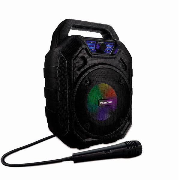 METRONIC COLUNA PORTÁTIL SONO MINI HIGH POWER BLUETOOTH + MICROFONE
