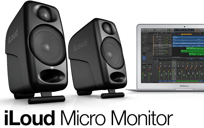 IK MULTIMEDIA - COLUNAS ILOUD MICRO (BLACK)