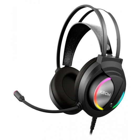 KROM - AUSCULTADORES GAMING COM MICROFONE NXKROMKAPPA