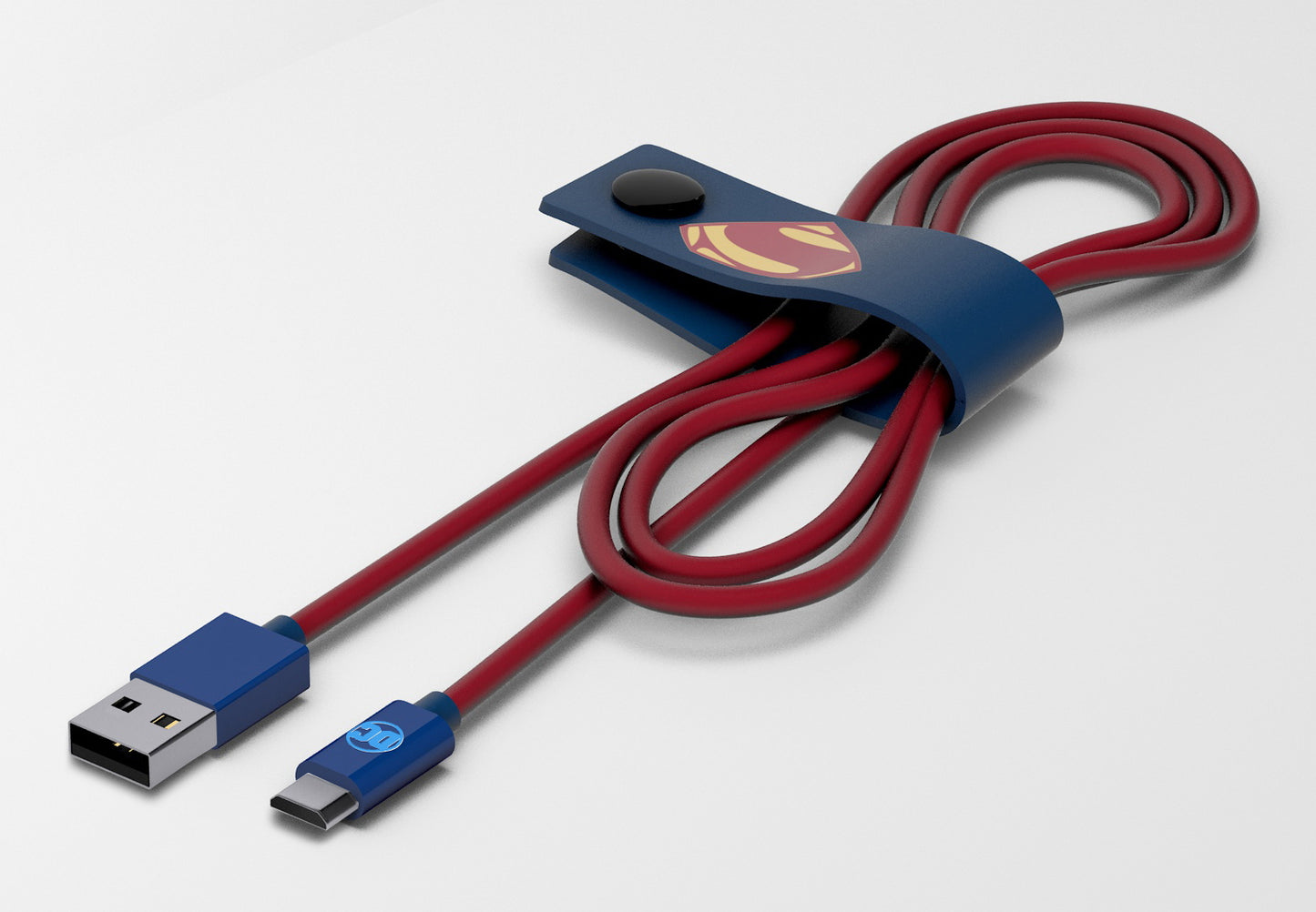 TRIBE - CABO USB-MICROUSB DC COMICS (SUPERMAN)