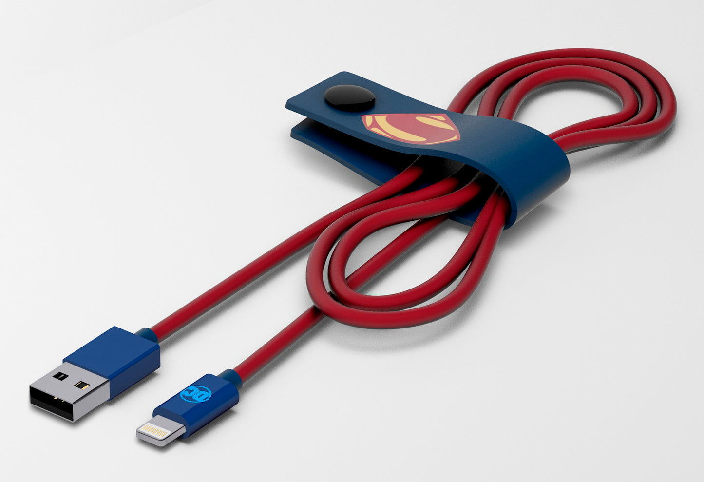 TRIBE - CABO USB-LIGHTNING DC COMICS (SUPERMAN)