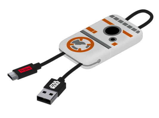 TRIBE - CABO KEYLINE USB-MICROUSB STAR WARS (BB-8)