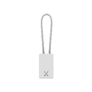 PHILO - KEYCHAIN LIGHTNING CABLE 20CM (WHITE)