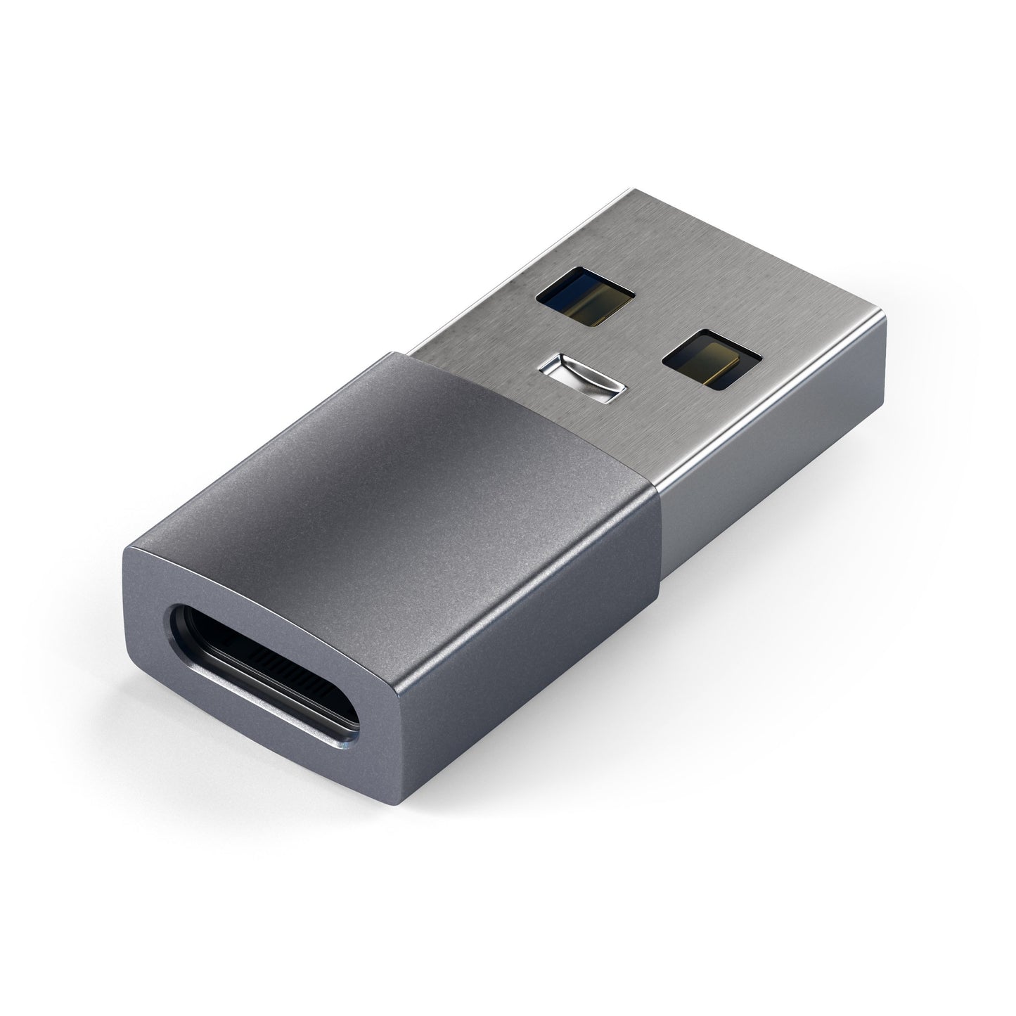 SATECHI - USB-A TO USB-C ADAPTER (SPACE GREY)