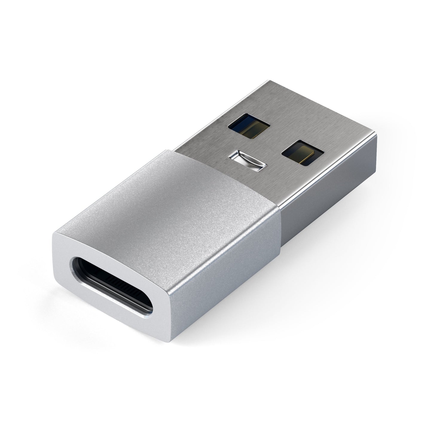 SATECHI - USB-A TO USB-C ADAPTER (SILVER)